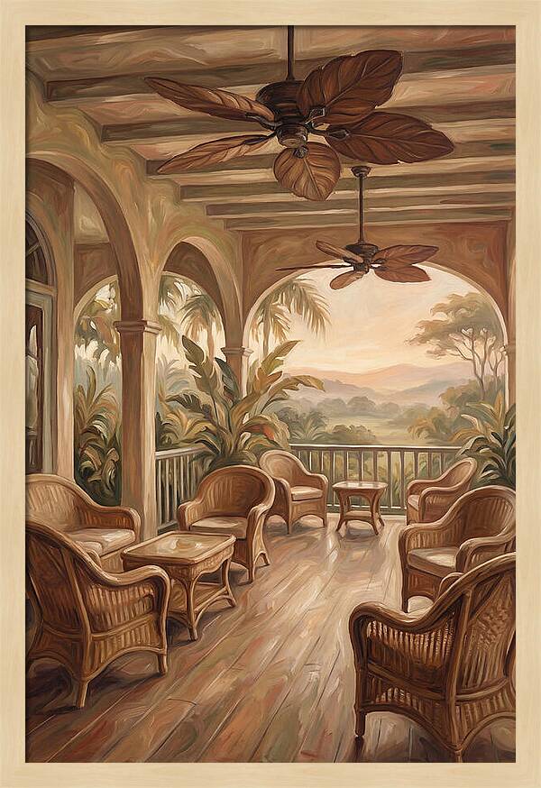 Colonial Veranda Serenity