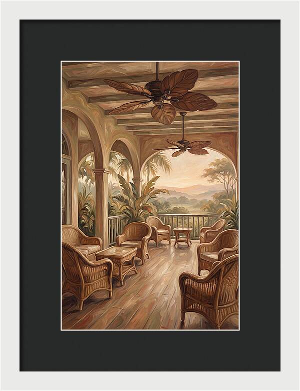 Colonial Veranda Serenity