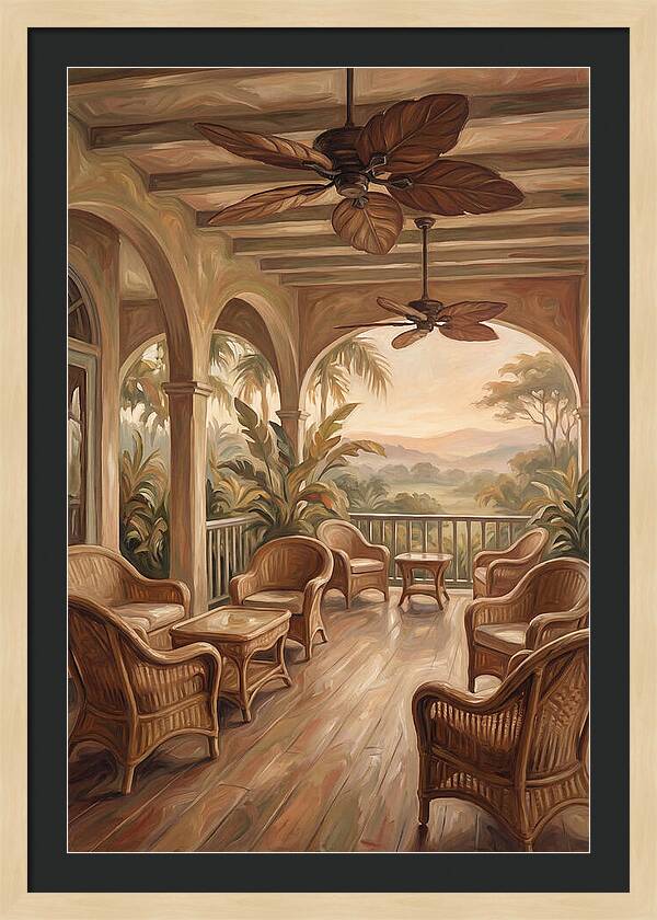 Colonial Veranda Serenity