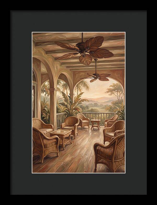 Colonial Veranda Serenity