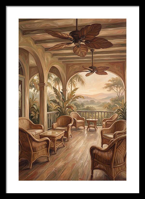 Colonial Veranda Serenity