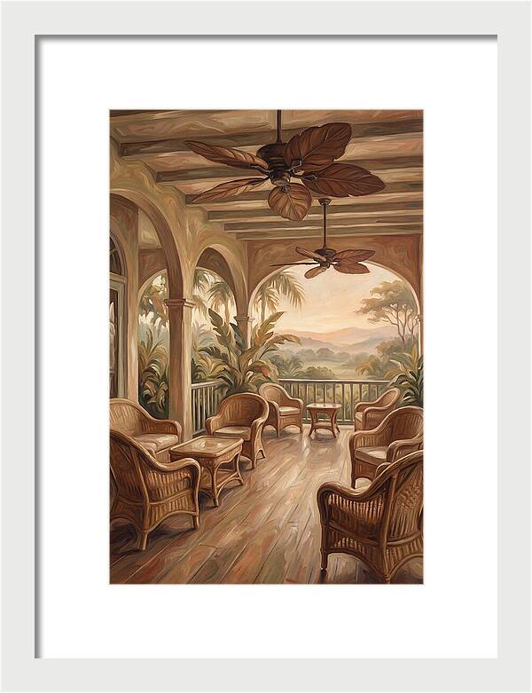 Colonial Veranda Serenity