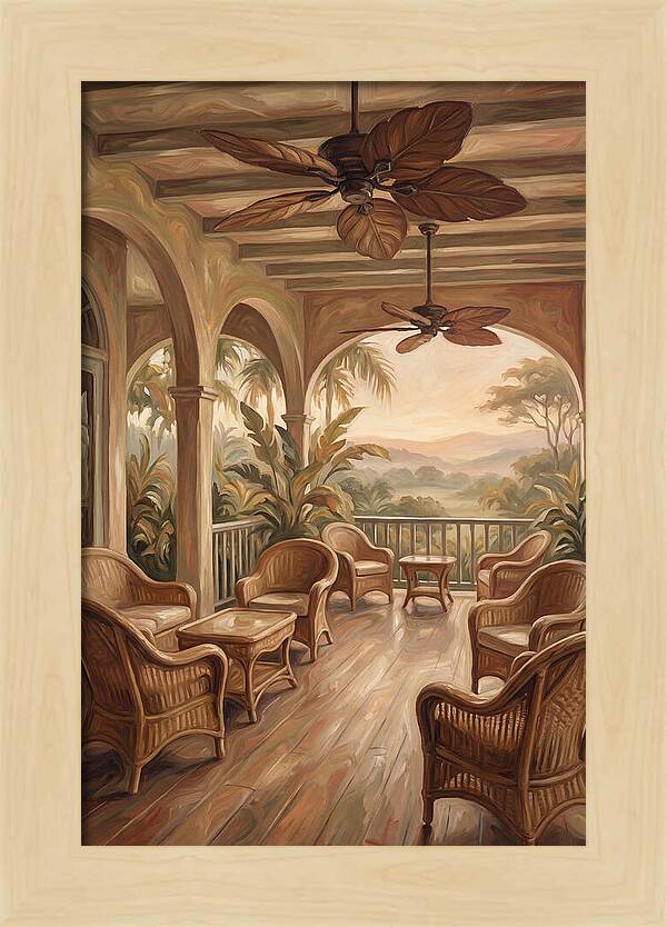 Colonial Veranda Serenity