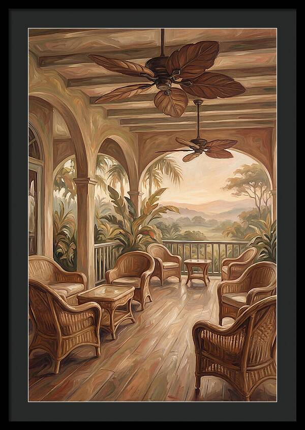Colonial Veranda Serenity