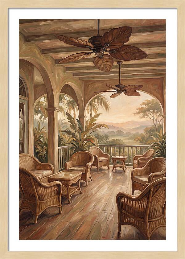 Colonial Veranda Serenity