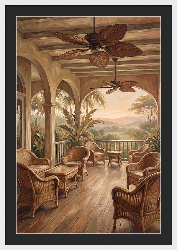 Colonial Veranda Serenity