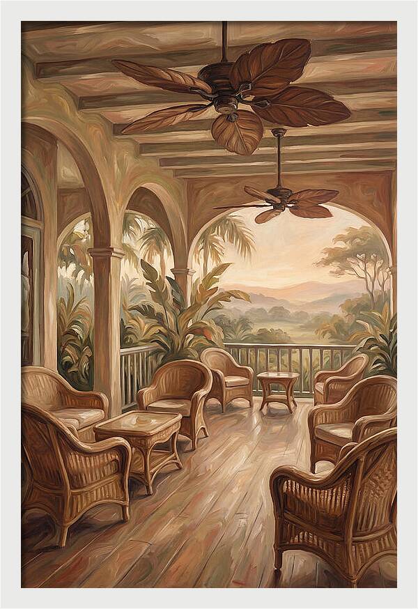 Colonial Veranda Serenity