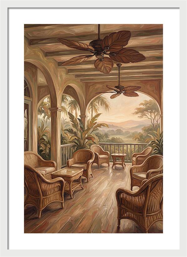 Colonial Veranda Serenity