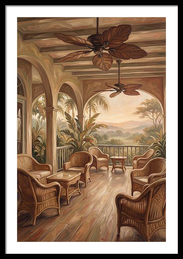 Colonial Veranda Serenity