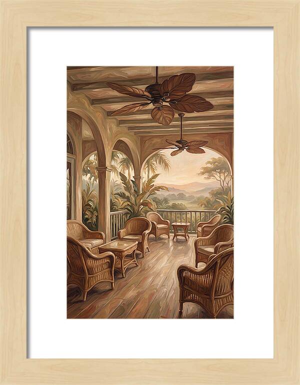 Colonial Veranda Serenity