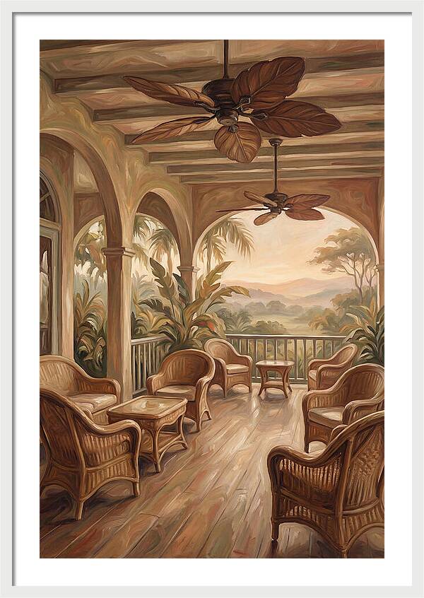 Colonial Veranda Serenity