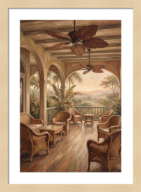 Colonial Veranda Serenity