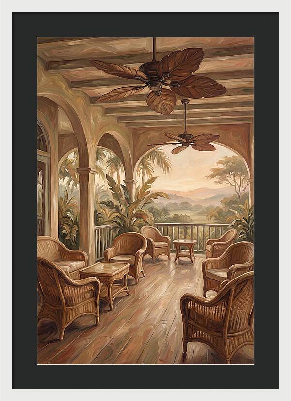 Colonial Veranda Serenity