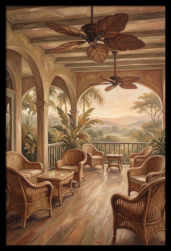 Colonial Veranda Serenity
