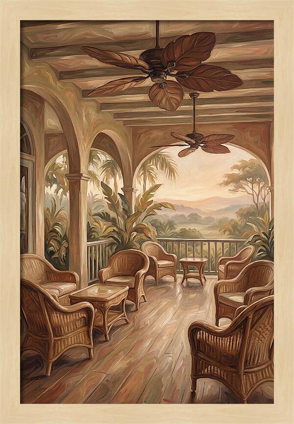 Colonial Veranda Serenity