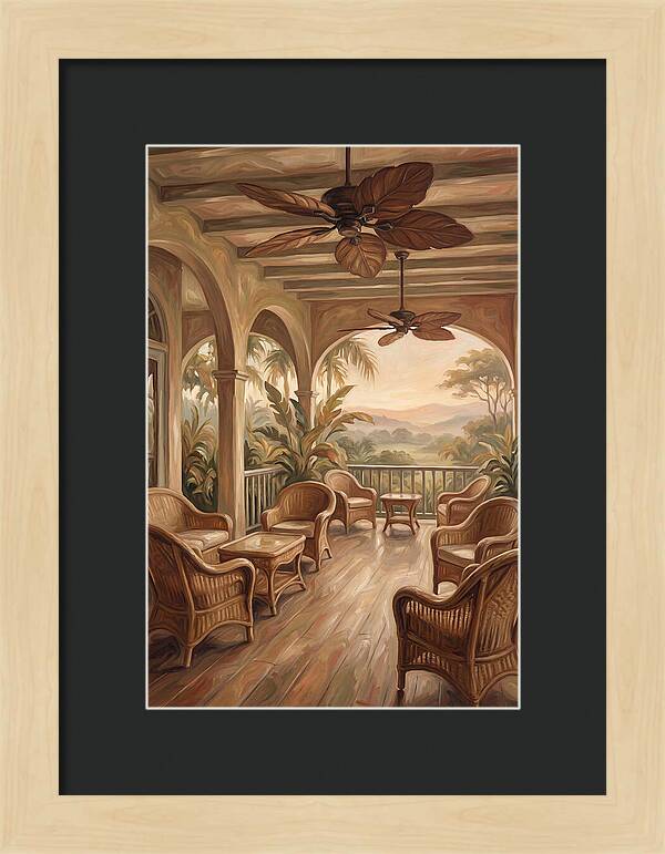 Colonial Veranda Serenity