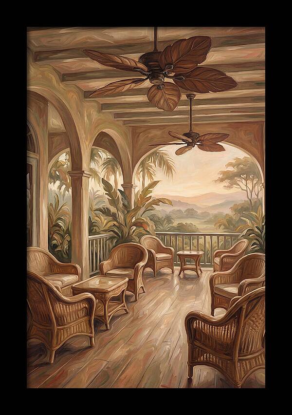 Colonial Veranda Serenity