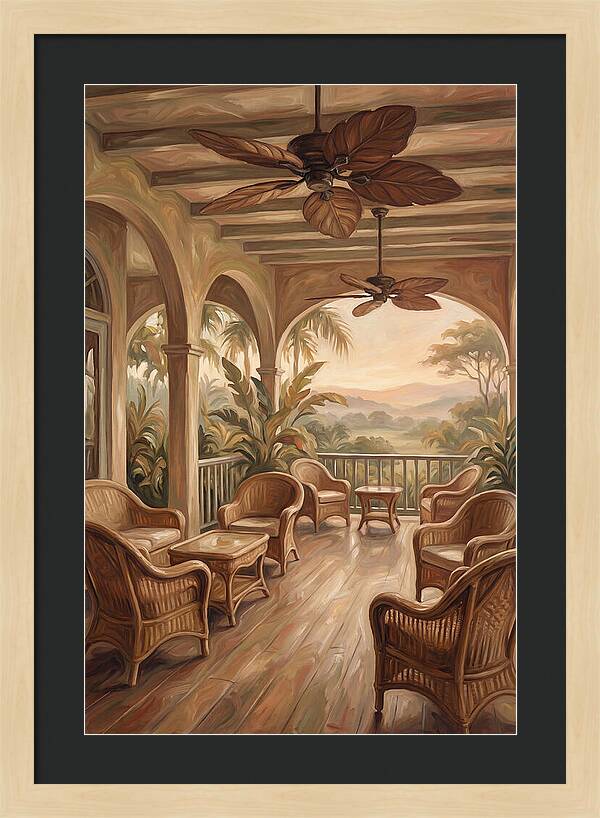 Colonial Veranda Serenity