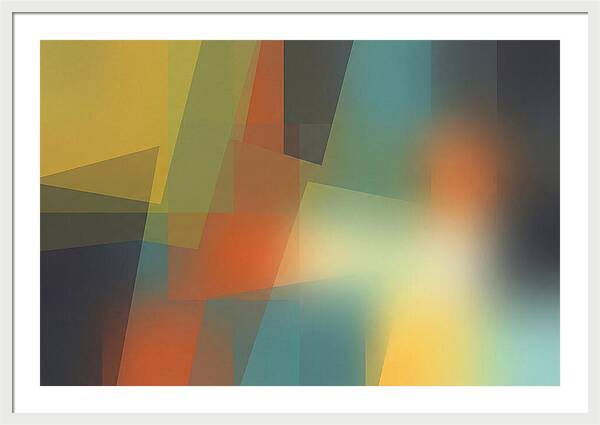 Color Field Dissolving Gradually