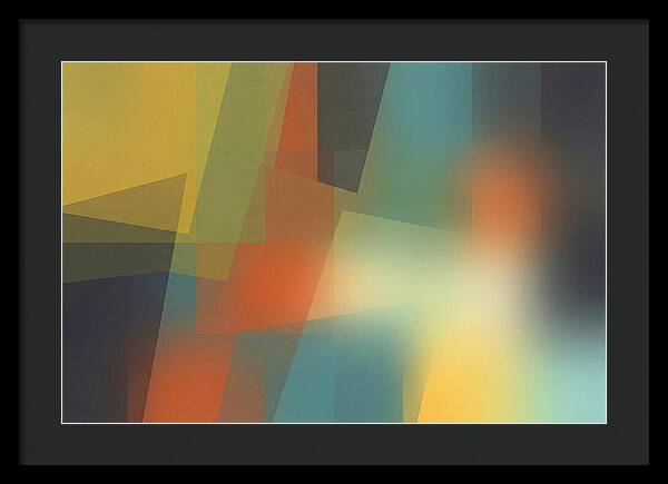 Color Field Dissolving Gradually
