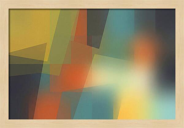Color Field Dissolving Gradually