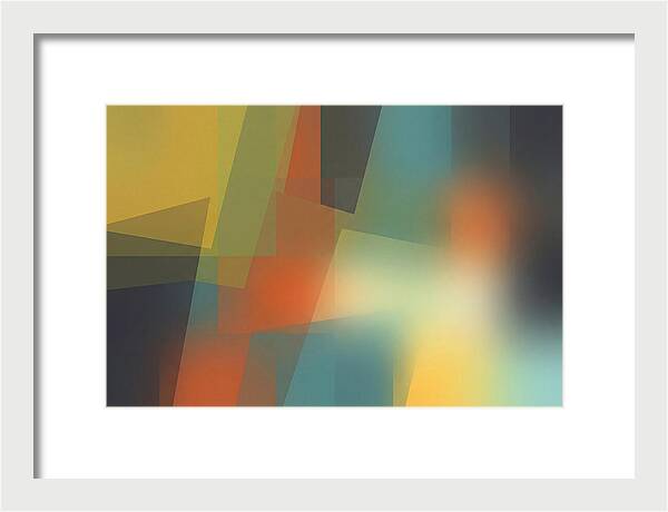 Color Field Dissolving Gradually
