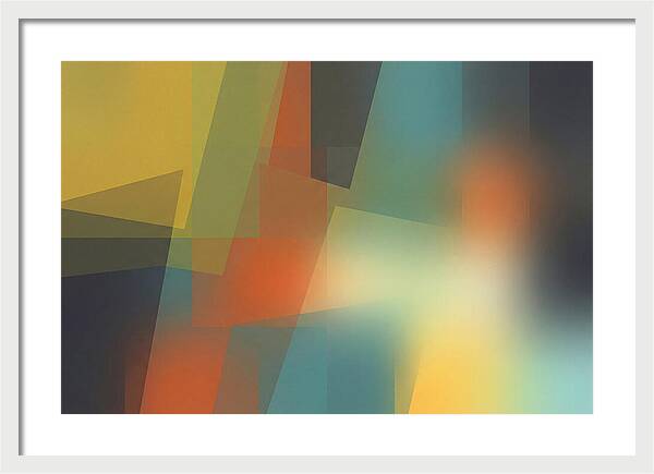 Color Field Dissolving Gradually