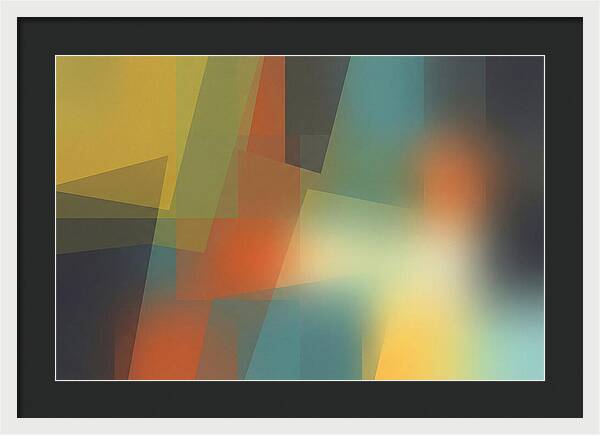 Color Field Dissolving Gradually