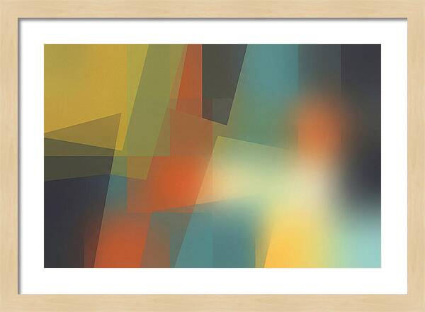 Color Field Dissolving Gradually
