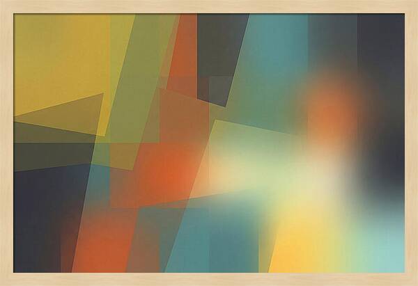 Color Field Dissolving Gradually