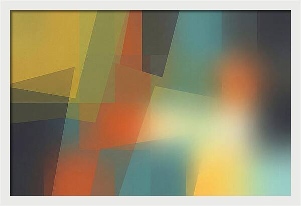 Color Field Dissolving Gradually