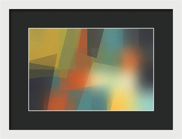 Color Field Dissolving Gradually
