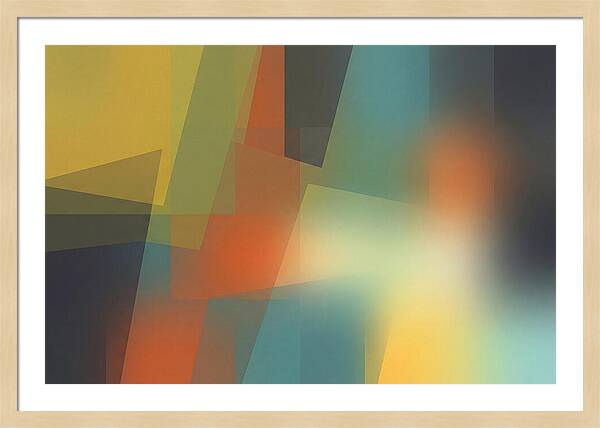 Color Field Dissolving Gradually