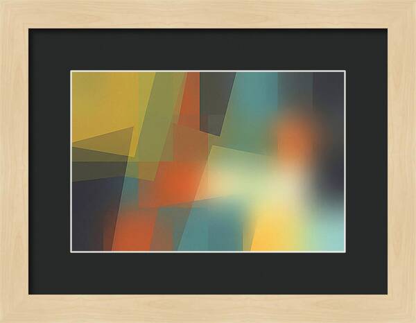 Color Field Dissolving Gradually