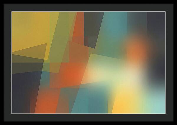 Color Field Dissolving Gradually