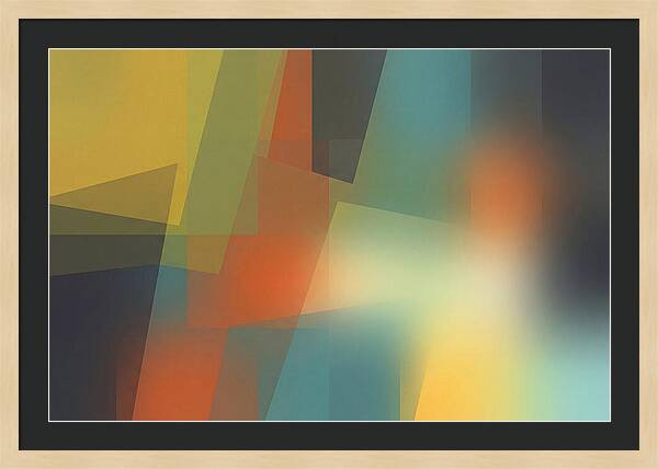 Color Field Dissolving Gradually