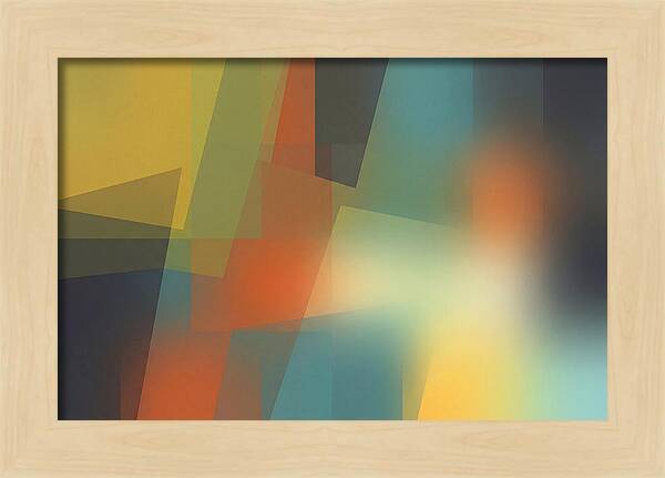 Color Field Dissolving Gradually