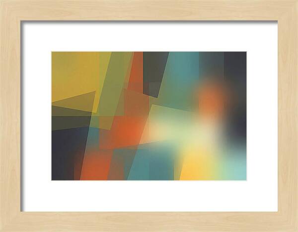 Color Field Dissolving Gradually