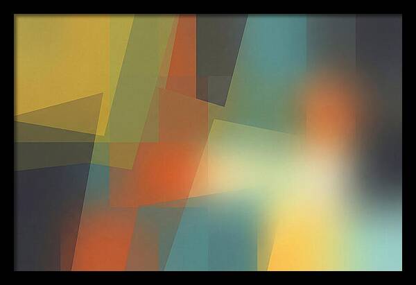 Color Field Dissolving Gradually