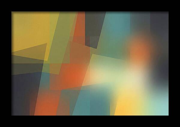 Color Field Dissolving Gradually