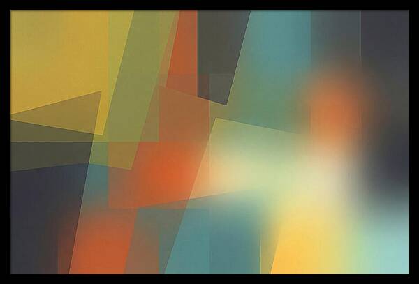 Color Field Dissolving Gradually
