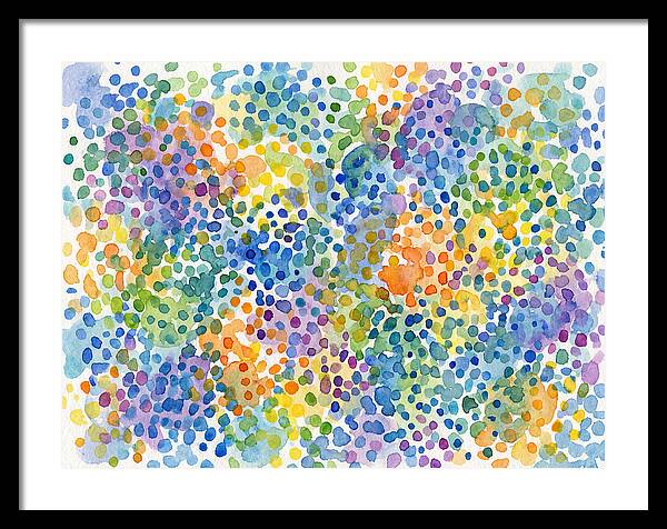Colorful Abstract Dots Composition