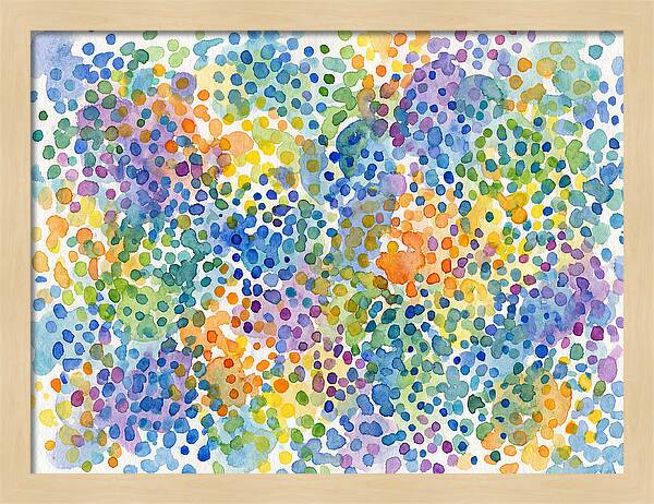 Colorful Abstract Dots Composition