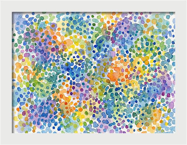 Colorful Abstract Dots Composition