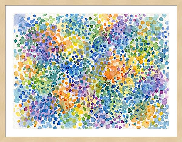 Colorful Abstract Dots Composition