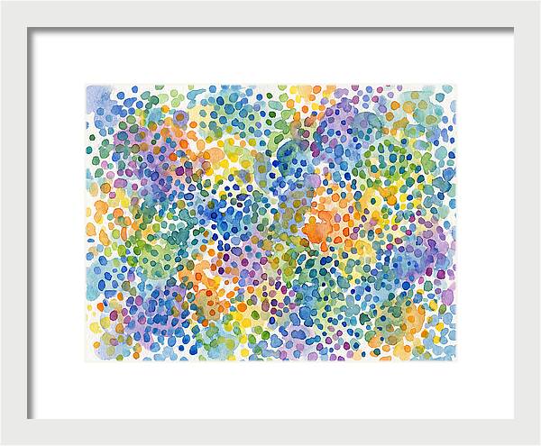 Colorful Abstract Dots Composition