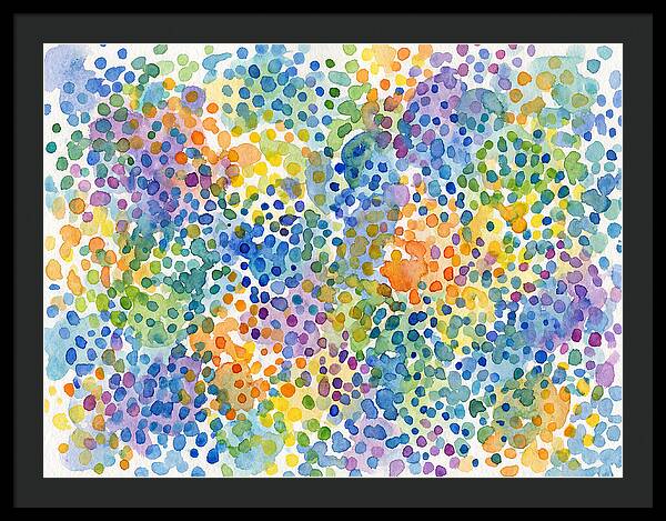 Colorful Abstract Dots Composition