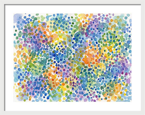 Colorful Abstract Dots Composition