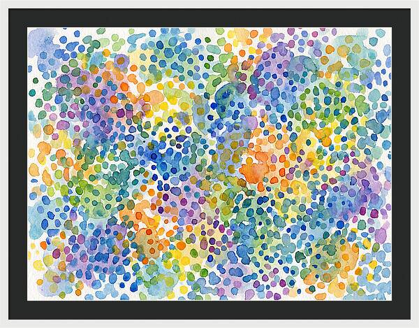 Colorful Abstract Dots Composition