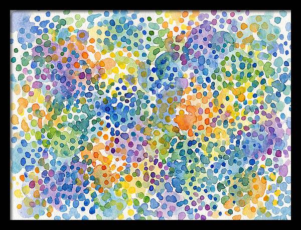 Colorful Abstract Dots Composition